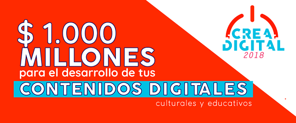 MinCultura y MinTIC abren la convocatoria Crea Digital 2018